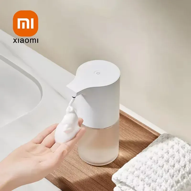 Distributeur automatique de savon en mousse Xiaomi Mijia 1S, rechargeable par USB, pour cuisine et salle de bain 2