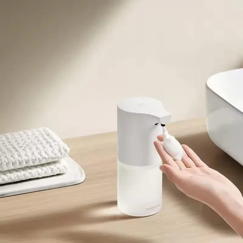 Distributeur automatique de savon en mousse Xiaomi Mijia 1S, rechargeable par USB, pour cuisine et salle de bain 6