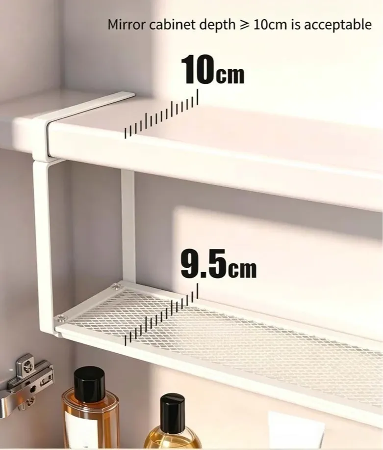 Étagère pour rangement de salle de bain