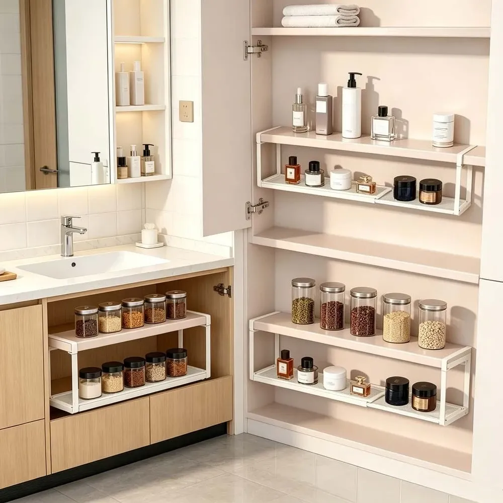 Étagère de rangement sous armoire