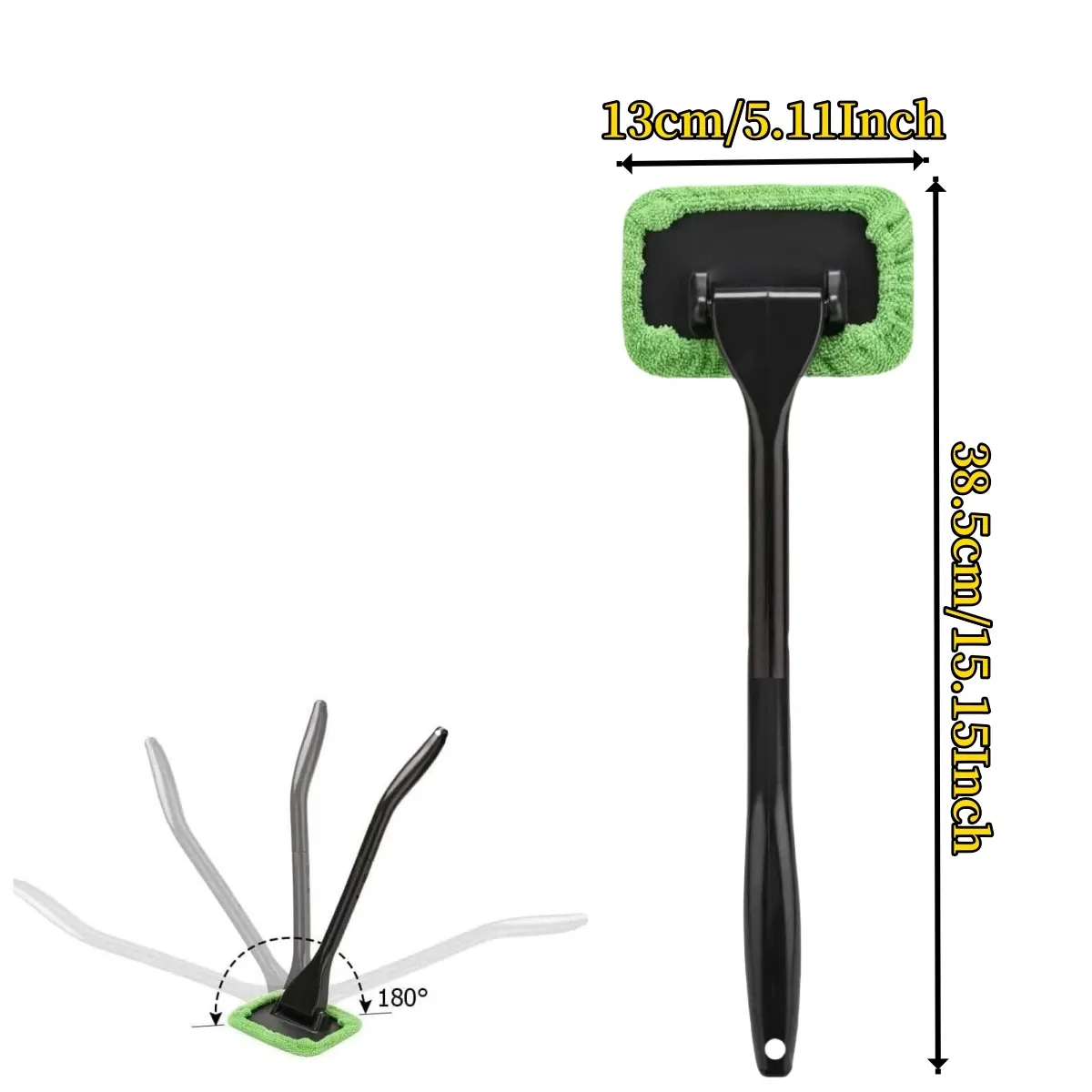 Tête de nettoyage ergonomique