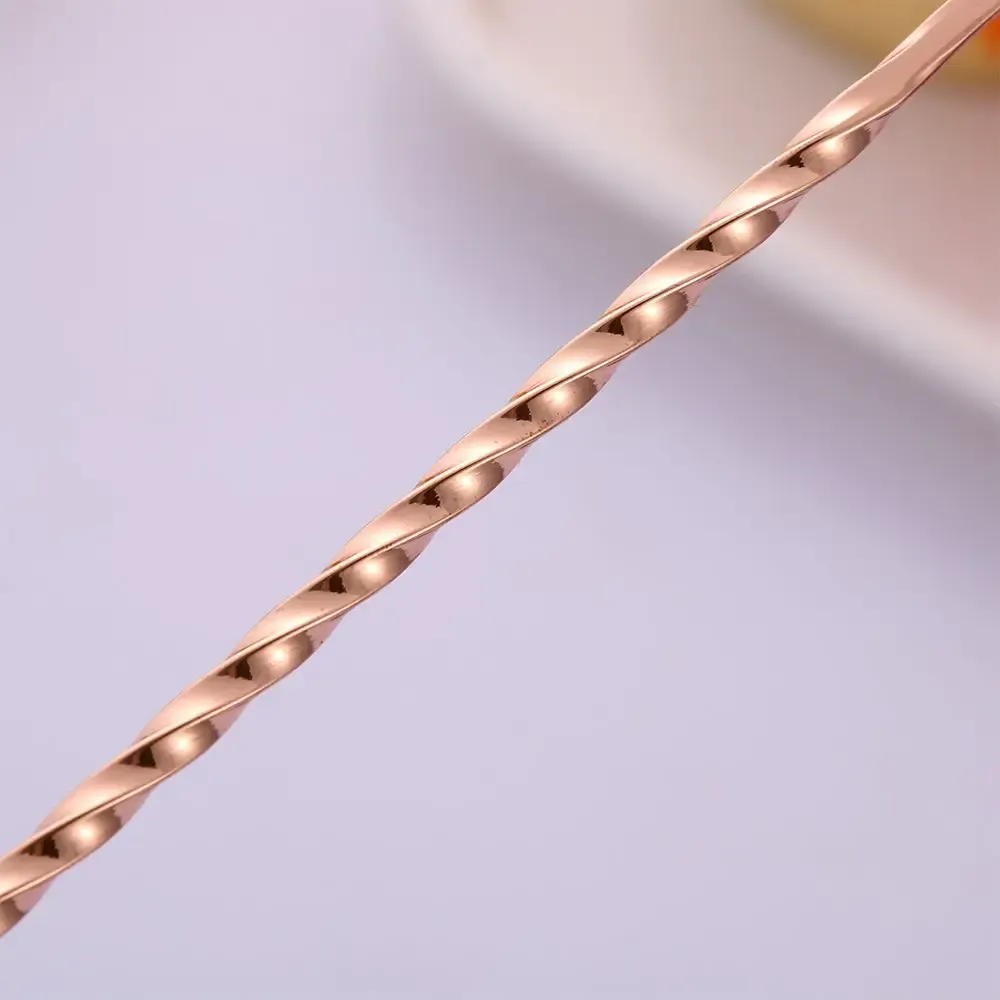 Cuillère à cocktail, gros plan