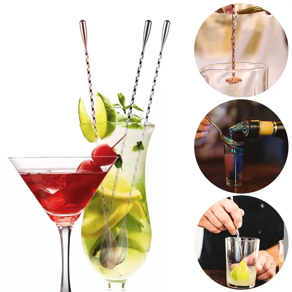 Cuillère à cocktail, finition