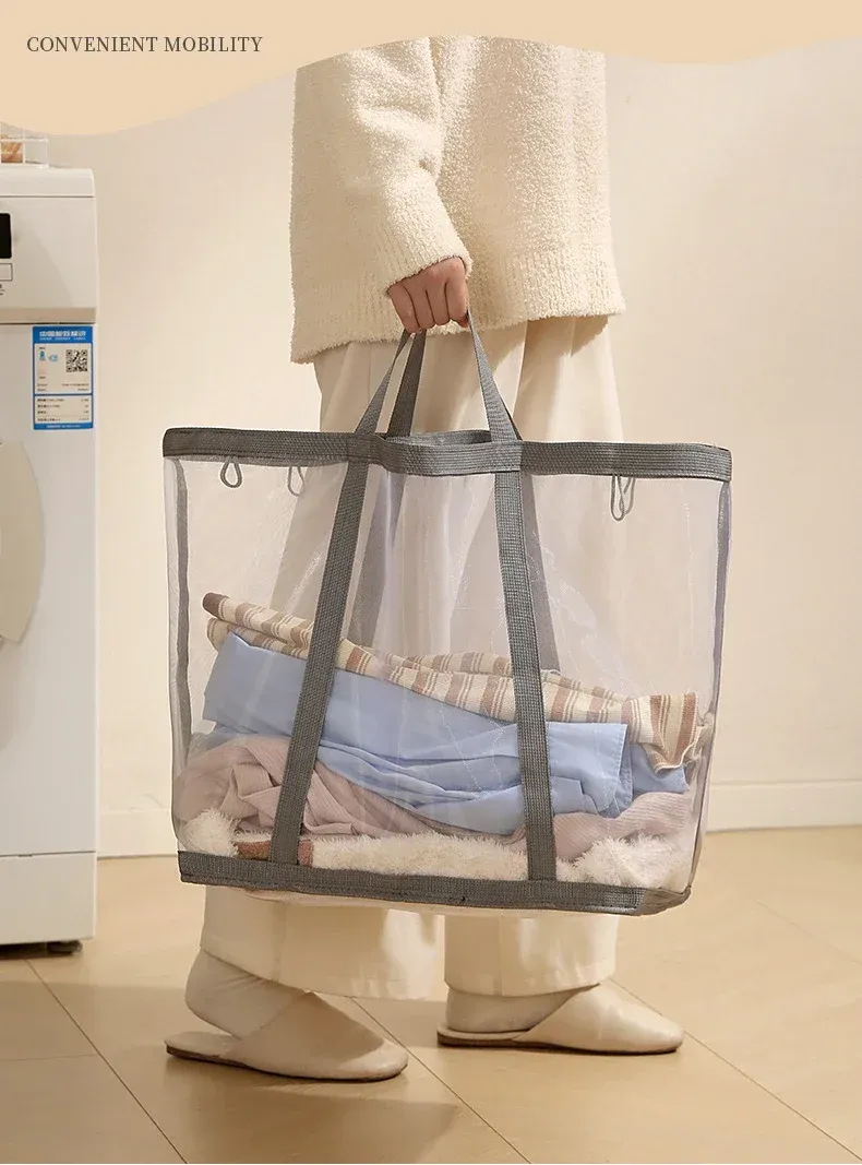 Panier à linge utilisé dans la salle de bain