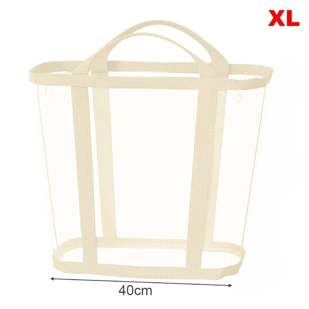 Panier à linge pliable en maille, portable, pour chaussettes et sous-vêtements, idéal pour dortoir et maison 8