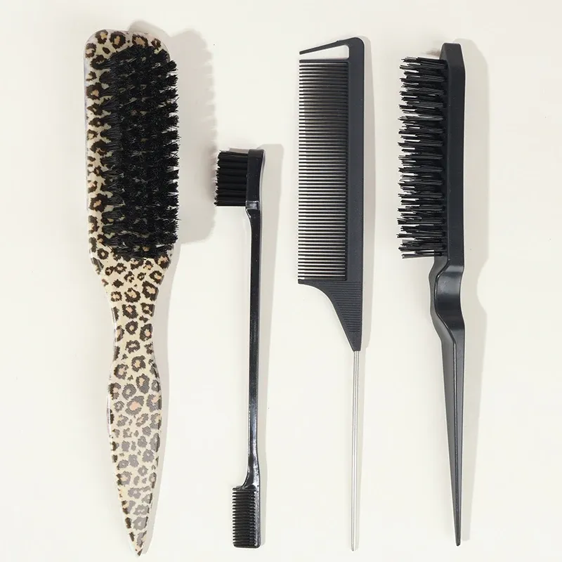 Brosse à cheveux pour chignon élégant
