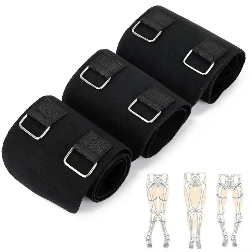 Lot de 3 bandes correctrices professionnelles pour jambes, correcteur de posture réglable 2