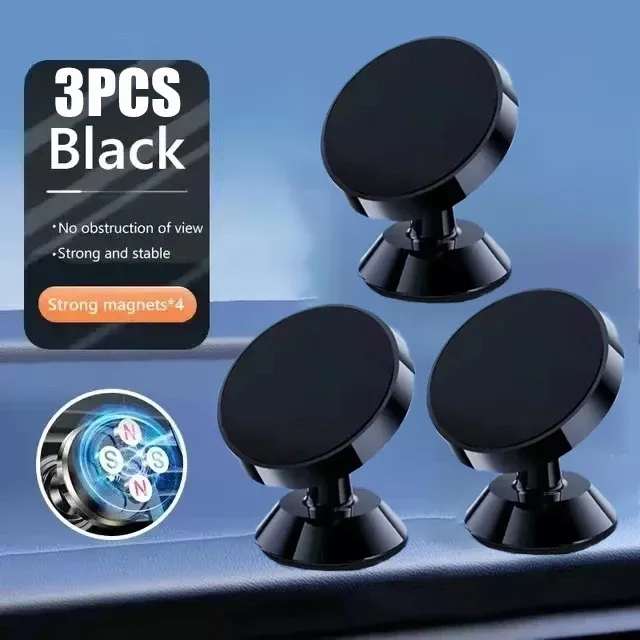 Support magnétique de téléphone pour voiture, support GPS pour iPhone 14, 13, 12 Pro, Xiaomi, Huawei, Samsung, OnePlus 14