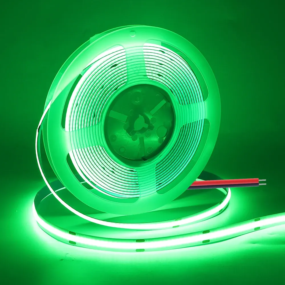 Ruban LED COB PCB, largeur 3 mm, 5 mm, 8 mm, 5 V, 12 V, 24 V, 320 LED/m, ruban souple haute luminosité, blanc neutre chaud, rouge, vert, bleu, 0,5 m, 5 m 11