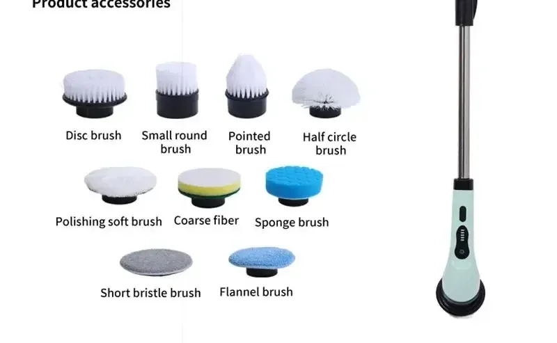 Brosse de nettoyage électrique, vue complémentaire