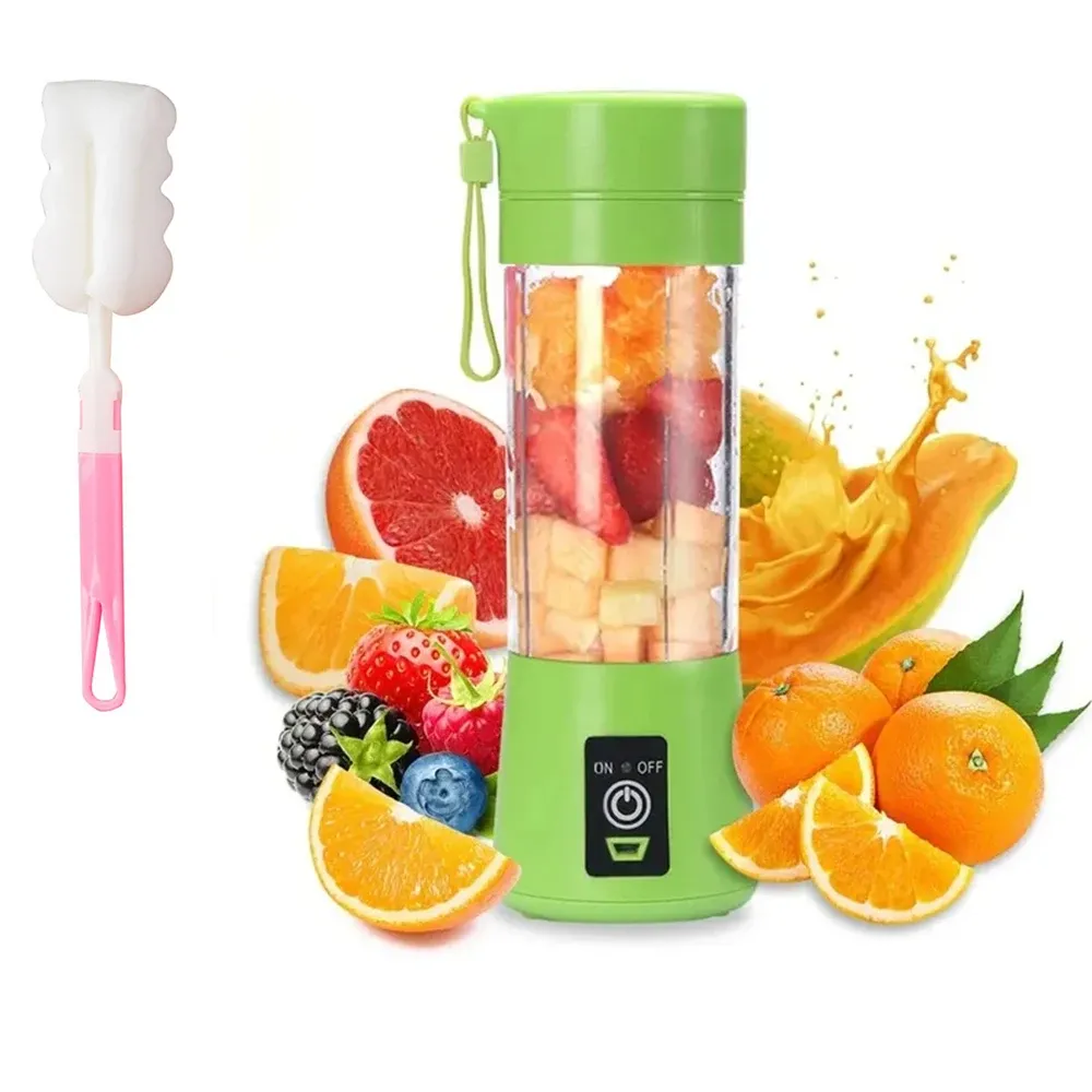 Mélangeur électrique portable JU479 avec mini bouteille, idéal pour milkshakes et fruits 8