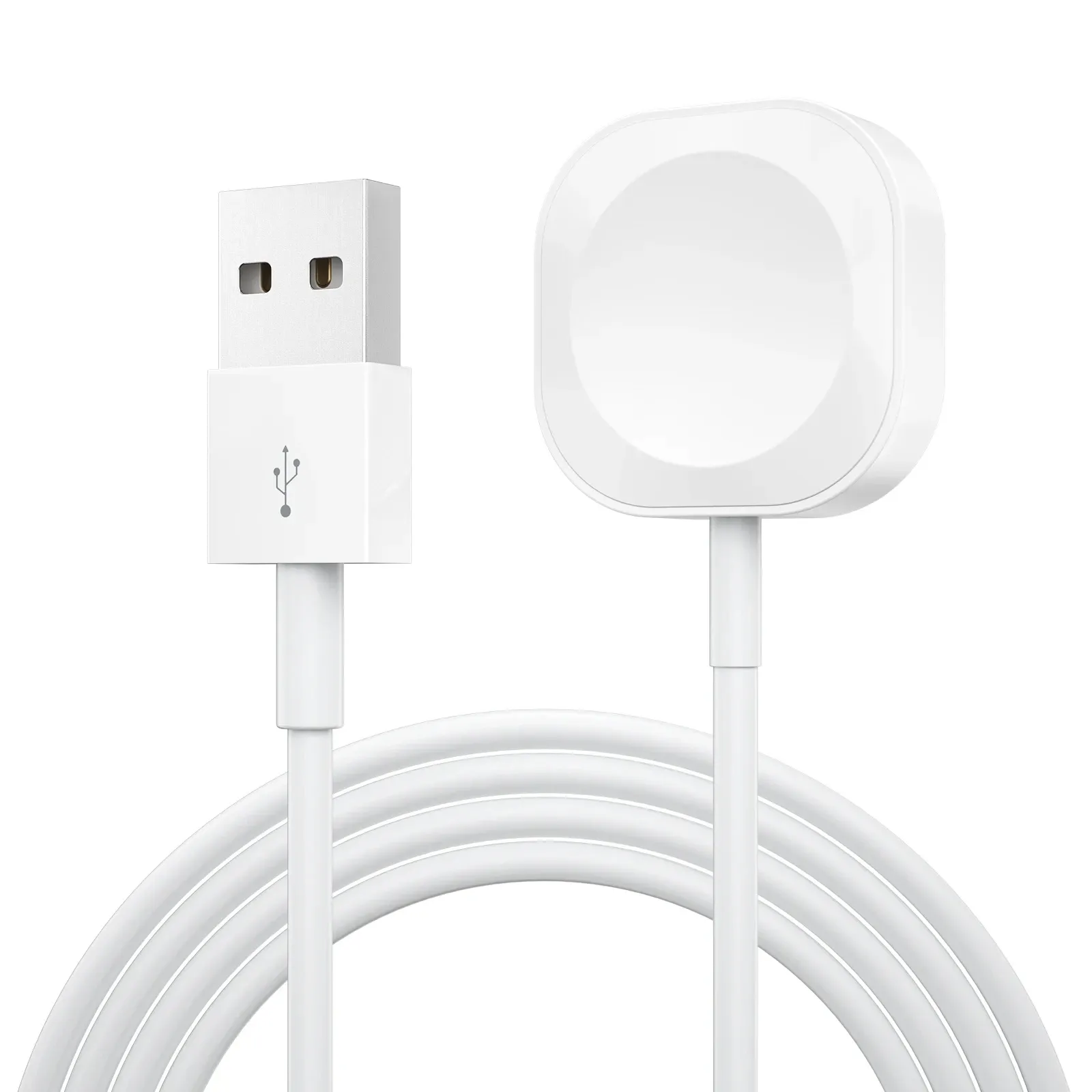 Chargeur magnétique sans fil pour Apple Watch Séries 9, 8, 7, 6, 5, 4, SE, câble de charge rapide USB-C pour iWatch Séries 6, 5, 3, 2, 1 7
