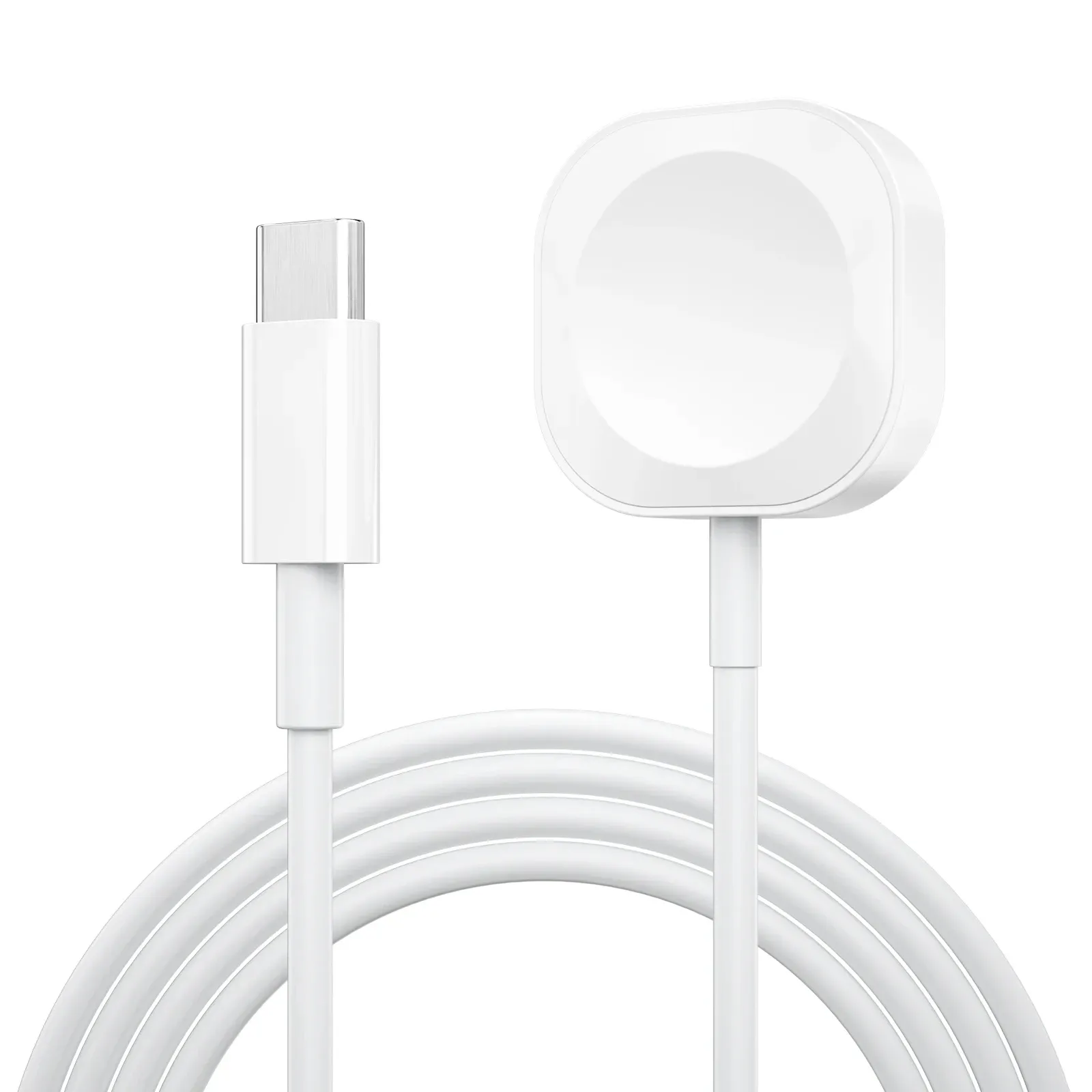 Chargeur magnétique sans fil pour Apple Watch Séries 9, 8, 7, 6, 5, 4, SE, câble de charge rapide USB-C pour iWatch Séries 6, 5, 3, 2, 1 9
