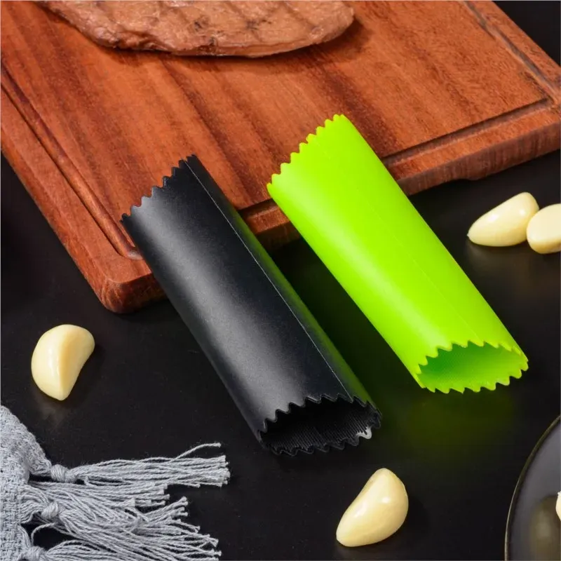 Éplucheur d'ail en silicone, non toxique et facile à utiliser 3