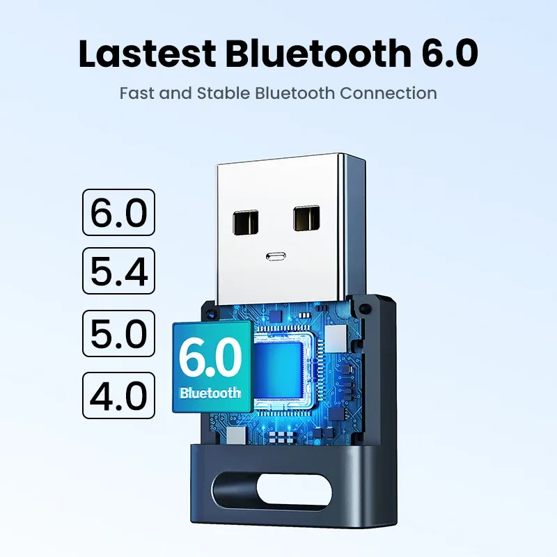 Adaptateur Bluetooth USB 6.0 pour PC Windows 11, 10 et 8.1 – Récepteur et émetteur pour clavier et souris 3