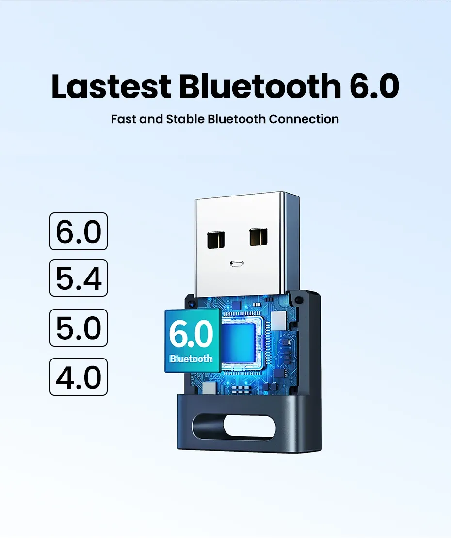 Adaptateur Bluetooth USB, design compact