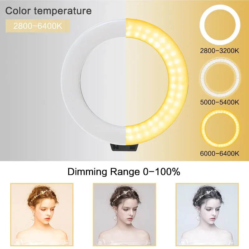 Kit d'éclairage LED pour studio