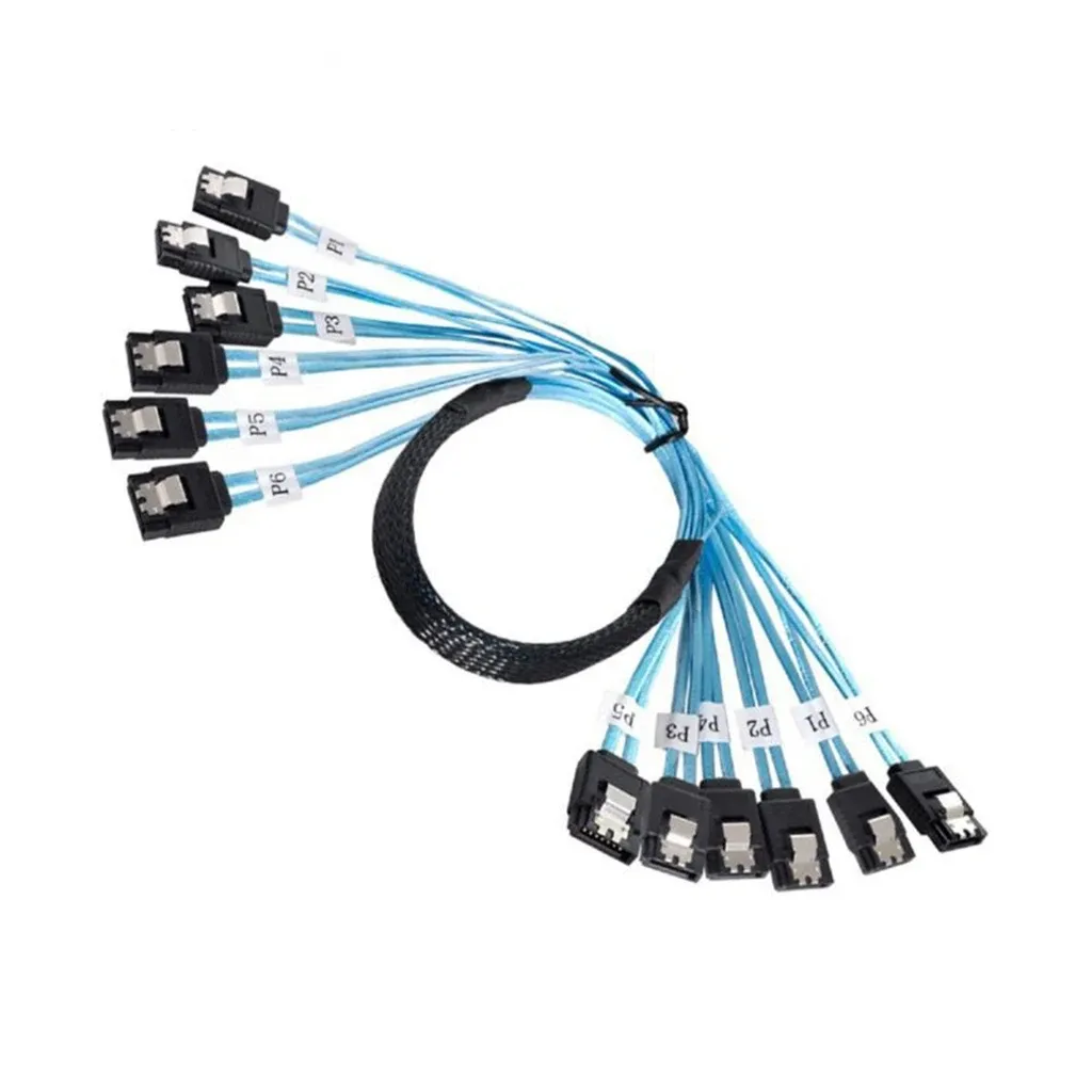 Connecteurs SATA à gaine tressée