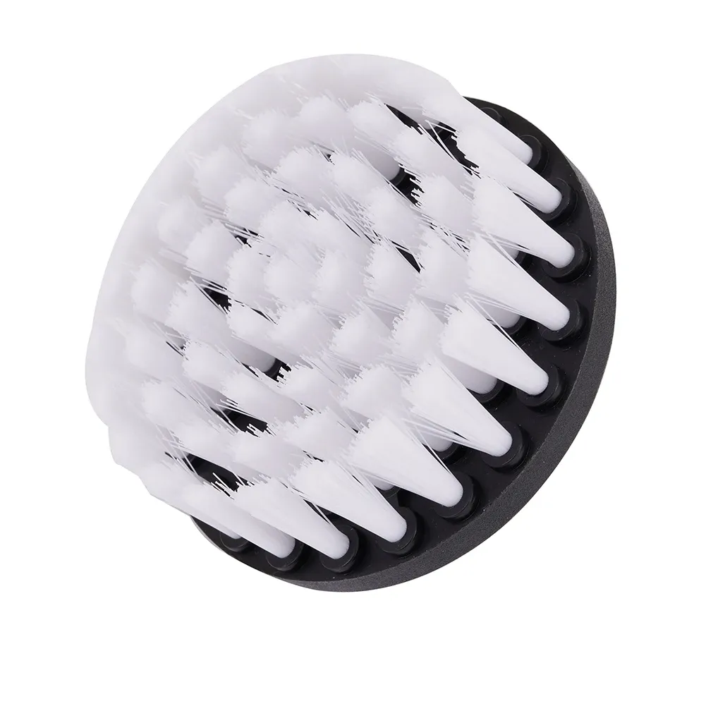 Perceuse électrique flexible 4 pouces avec brosse à disque, polisseuse et outils de nettoyage pour tapis, pneus et vitres de voiture 3