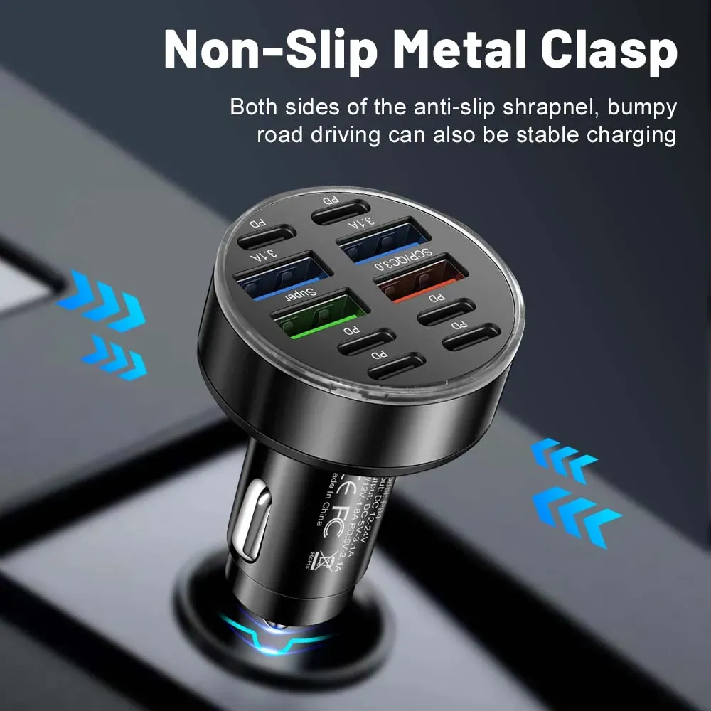 Chargeur de voiture en situation d'utilisation