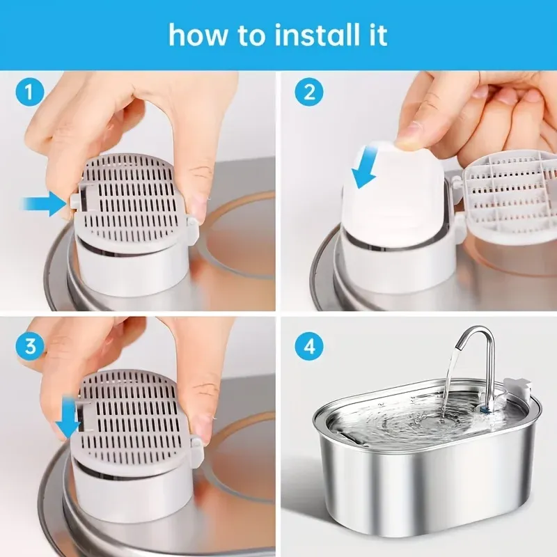 Filtre au charbon actif pour eau potable propre