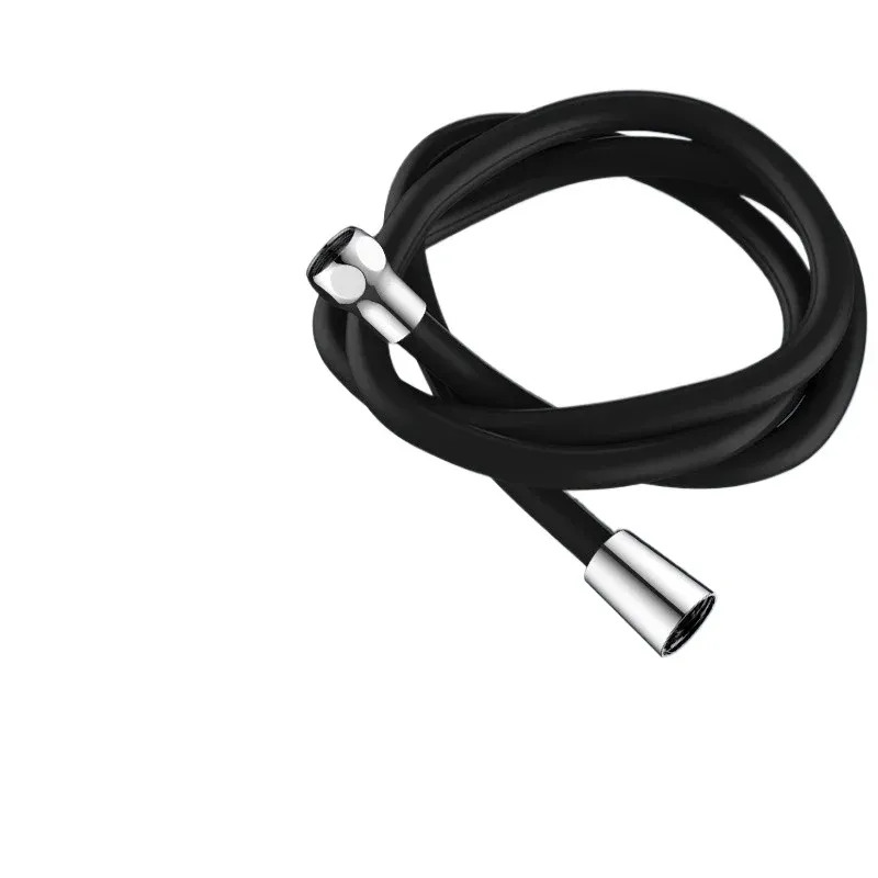 Tuyau de douche en silicone 1,5/2 m haute pression, flexible et anti-torsion, pour accessoires de robinetterie de salle de bain 9