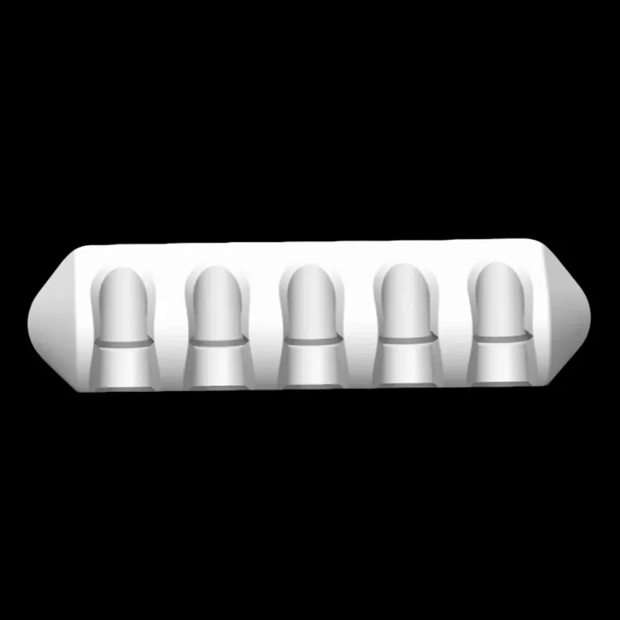 Support mural pour tête de brosse à dents électrique Oral-B, adhésif puissant pour 4 à 6 têtes de brosse 5