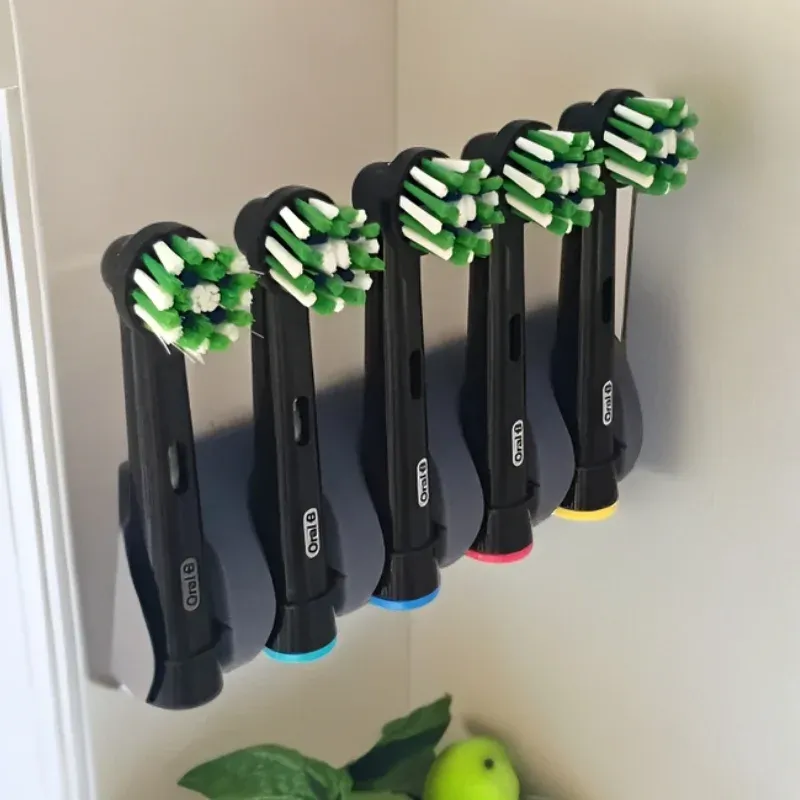 Support mural adhésif pour tête de brosse à dents électrique Oral-B