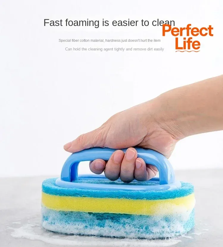 Brosse de nettoyage en situation d'usage