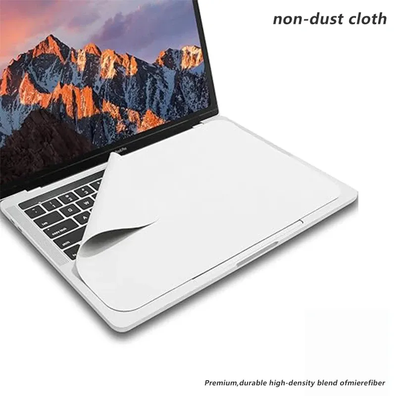 Chiffon de nettoyage pour clavier Apple MacBook Pro 13, 14 et 15 pouces, chiffon anti-poussière pour clavier d'ordinateur portable