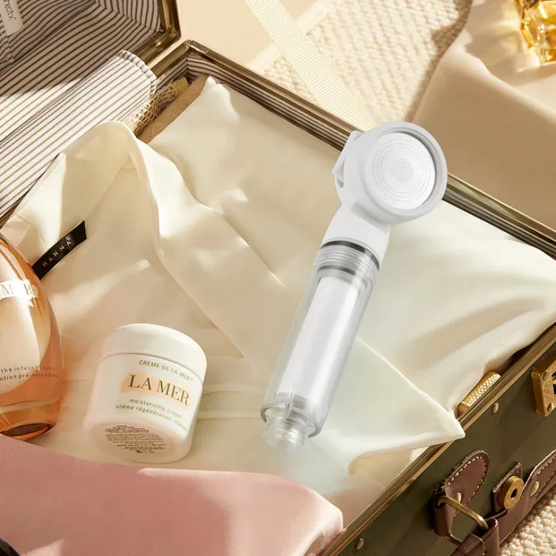 Détails du pommeau de douche portable avec filtre à eau