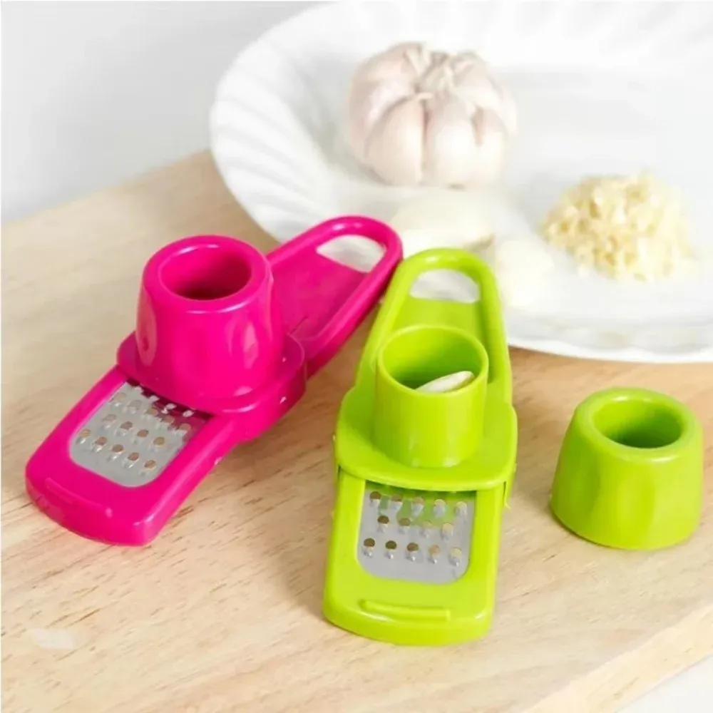 Mini hachoir à ail portable, éplucheur d'ail, presse-ail multifonction, râpe manuelle pour gingembre, ustensiles de cuisine