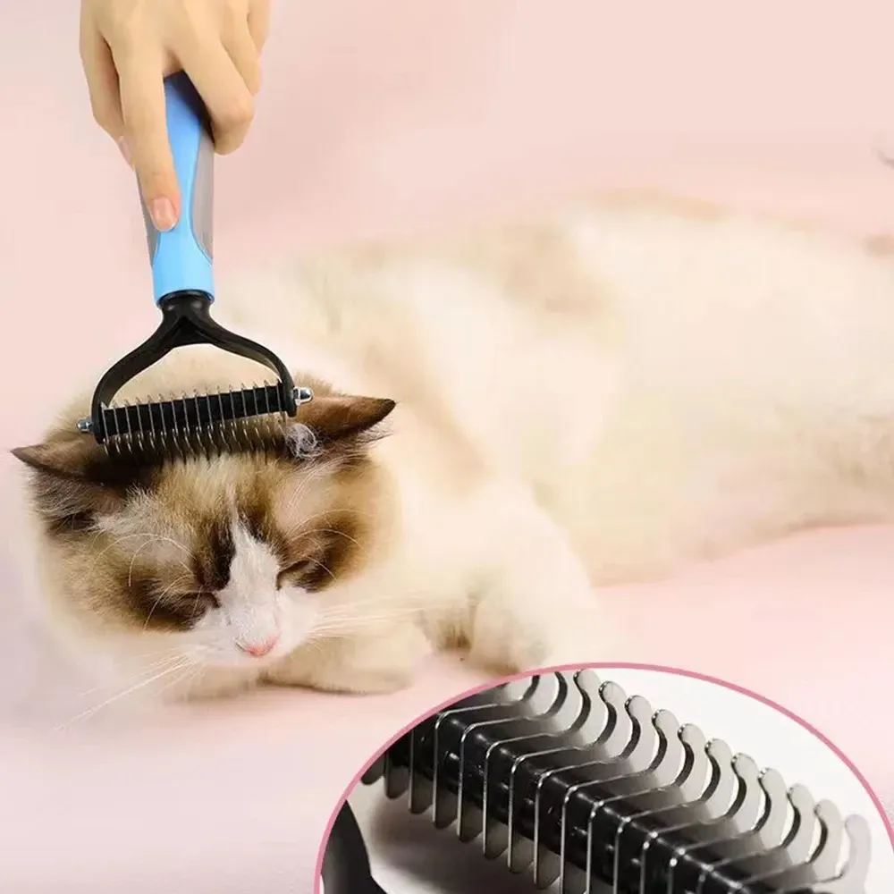 Brosse désemmêlante professionnelle pour animaux de compagnie