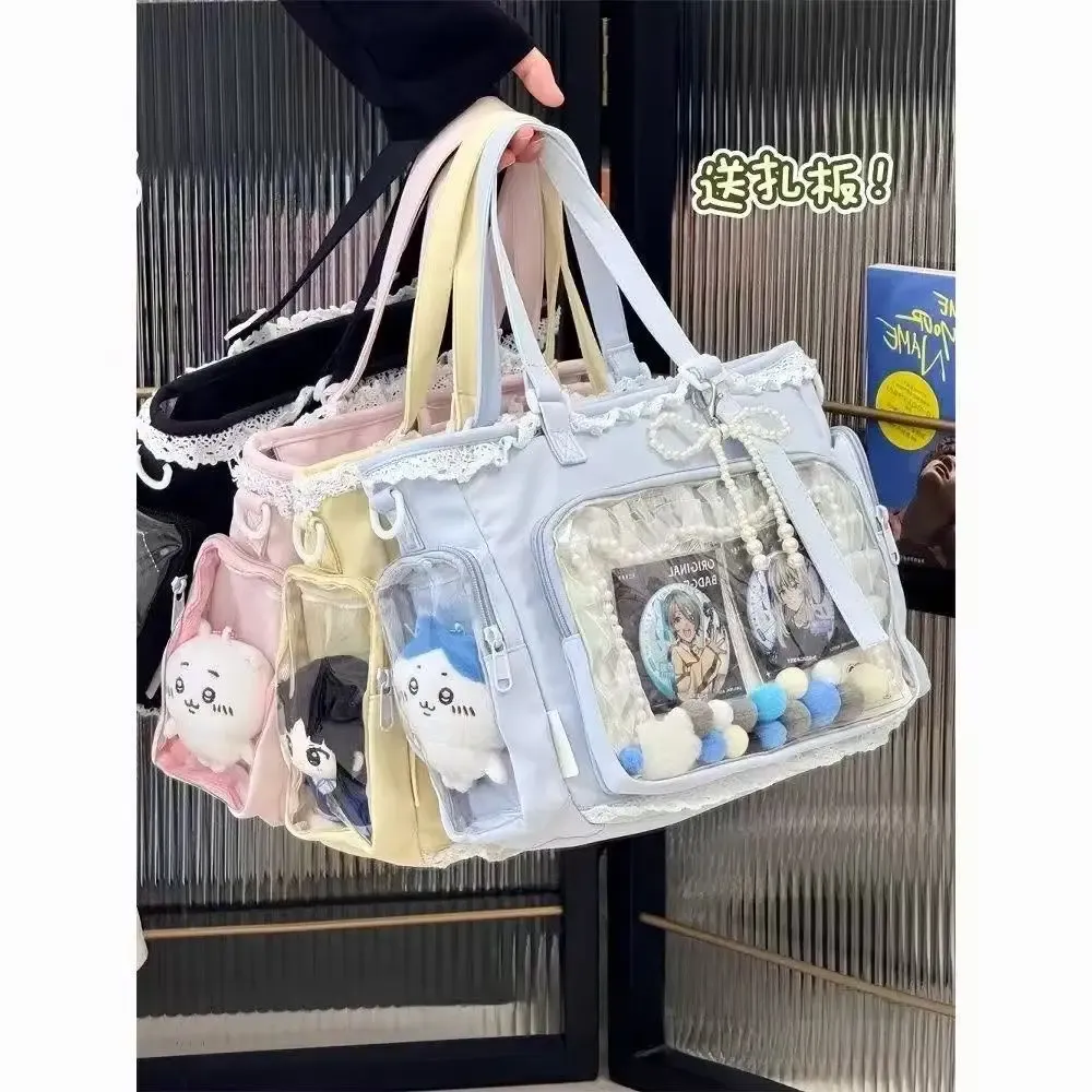 Sac bandoulière Itabag japonais bidimensionnel à motif ballerine, grand format 2