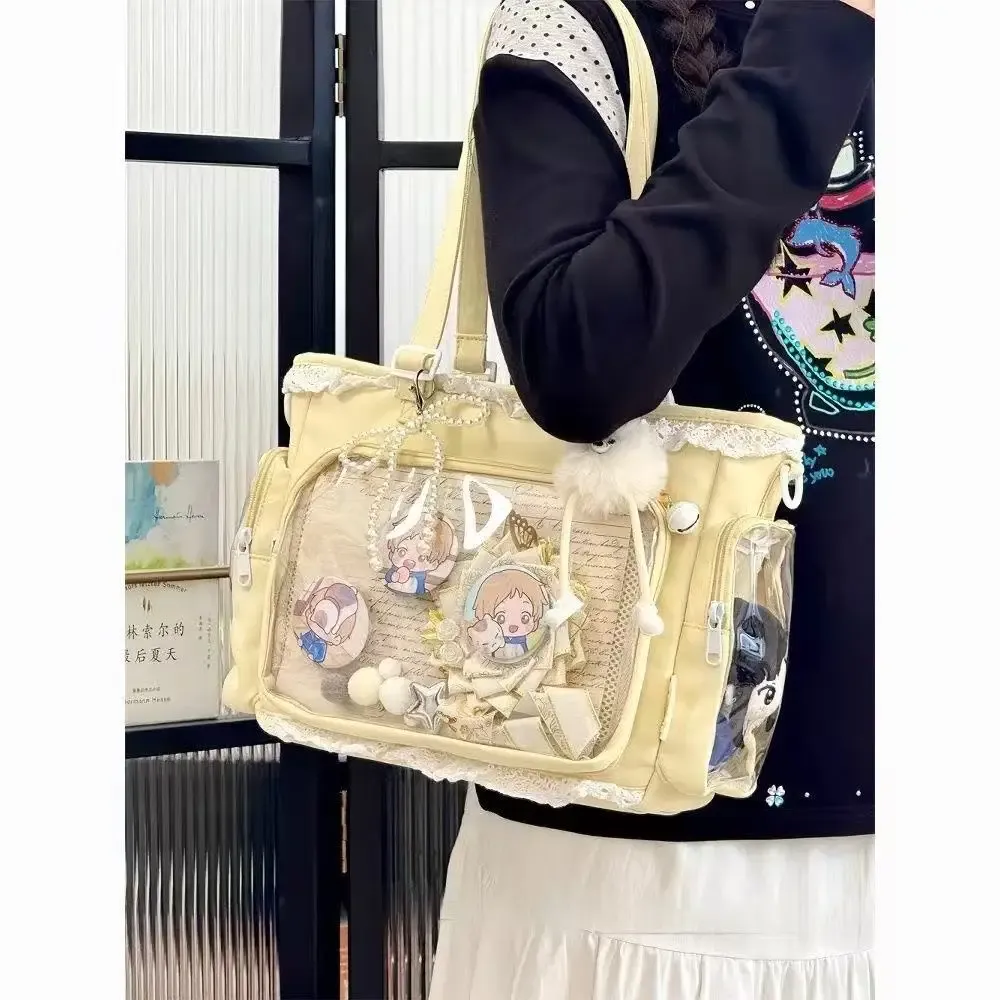 Sac bandoulière Itabag japonais bidimensionnel à motif ballerine, grand format 4