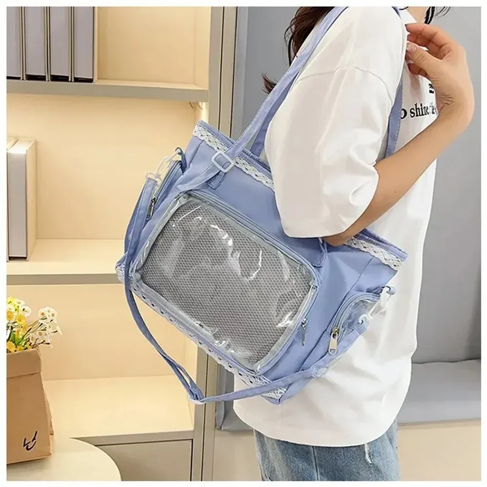 Sac bandoulière Itabag japonais bidimensionnel à motif ballerine, grand format 9