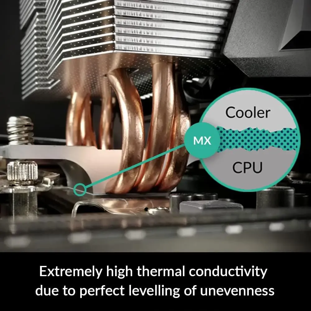 Pâte thermique ARCTIC MX-4 présentée dans son conditionnement