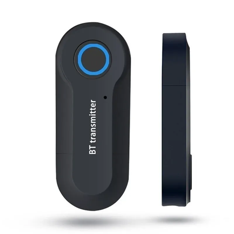 Connexion du transmetteur à un téléviseur via câble audio