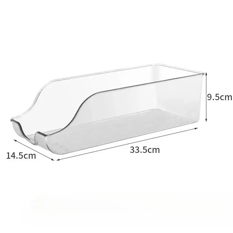 Réservoir de stockage de cuisine pour boissons gazeuses, distributeur pour réfrigérateur et congélateur à défilement automatique 7