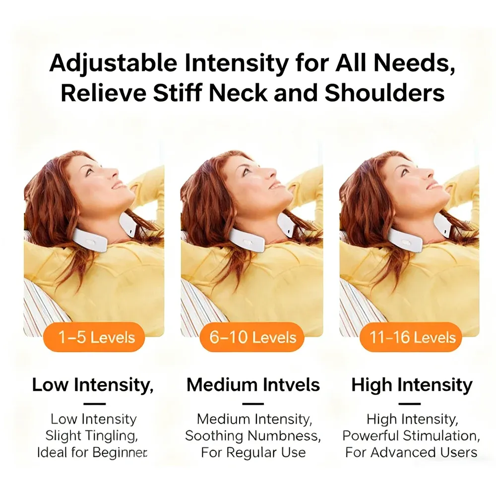 Masseur de cou et d'épaules, appareil de massage cervical portable pour un usage domestique 4