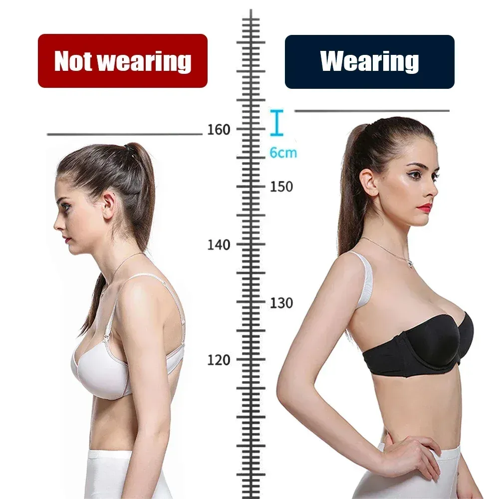 Correcteur de posture réglable pour le dos, discret, pour hommes et femmes 3