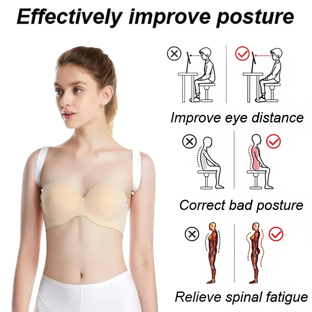 Correcteur de posture, discrétion au port