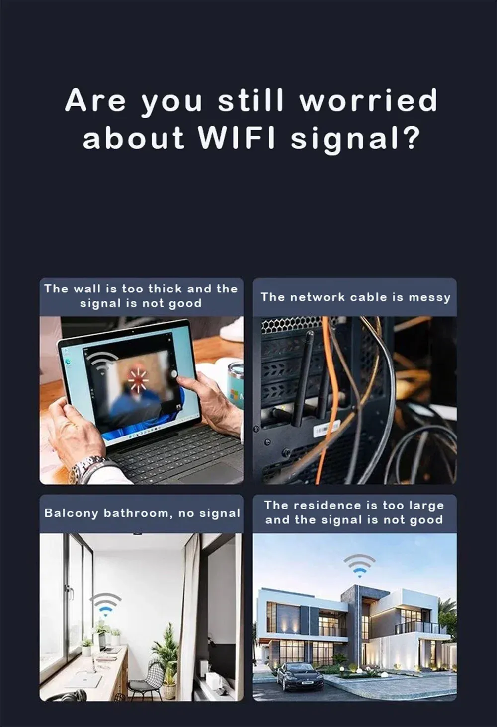 Répéteur Wi-Fi dans une chambre