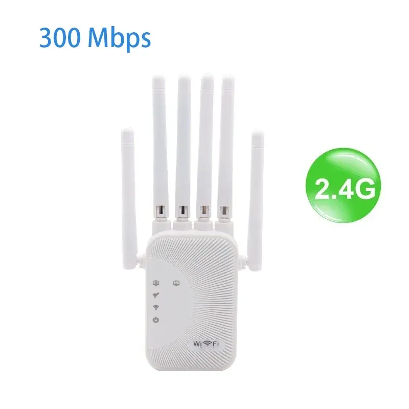 Répéteur Wi-Fi double bande 2,4 GHz / 5 GHz 1200 Mbps, amplificateur et extension de portée de signal sans fil pour la maison 8