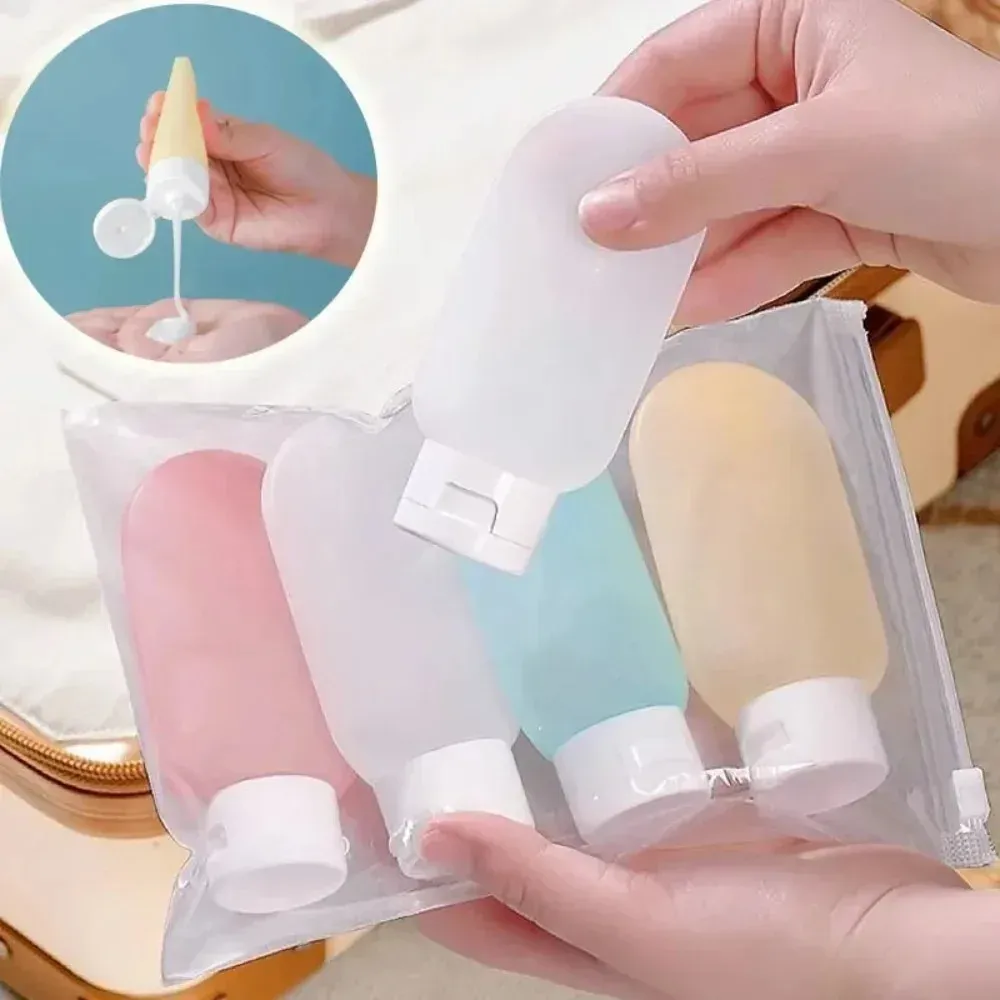 Bouteille rechargeable en silicone, vue principale