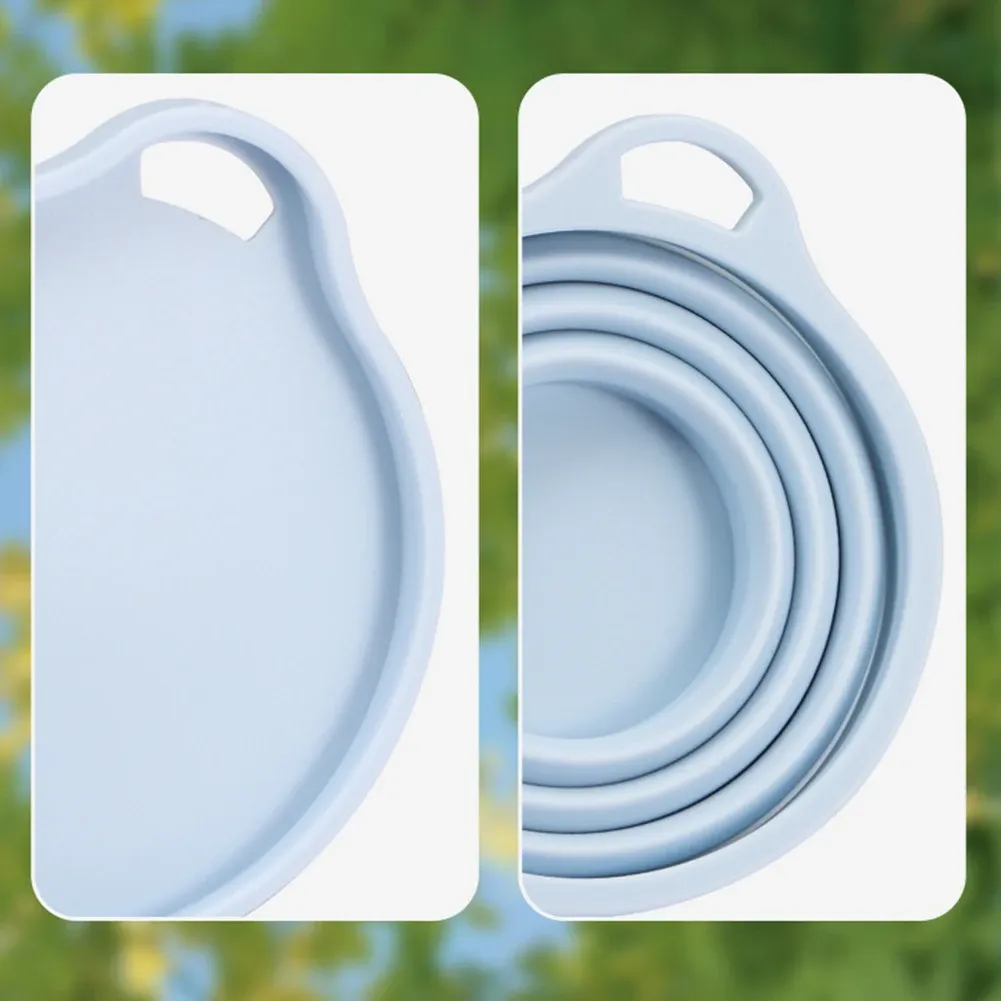 Tasse pliable en silicone, vue finale