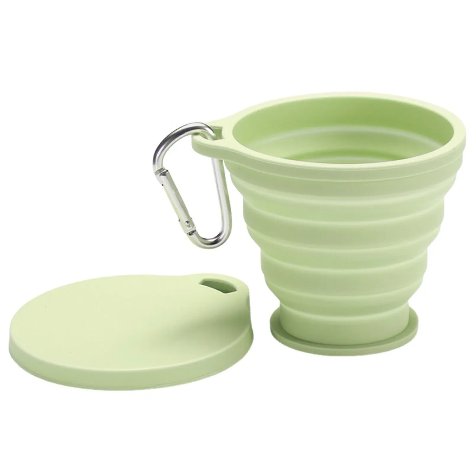 Gourde pliable en silicone, portable et réutilisable, de qualité alimentaire, sans BPA, idéale pour les voyages, la randonnée et les activités de plein air 9
