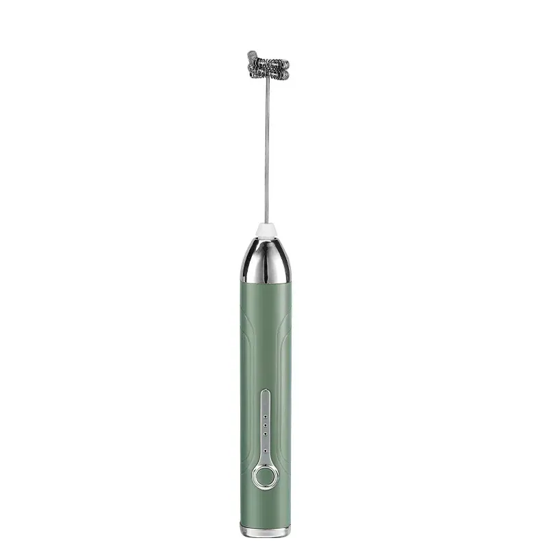 Mousseur à lait portable rechargeable, sans fil, USB-C, 3 vitesses 8