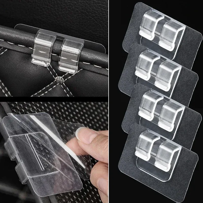 Clips universels pour tapis de voiture, crochets adhésifs pour tapis de sol automobile, clips de fixation pour tapis de voiture, fixation de tapis automobile, fixation de poignée - Image 1