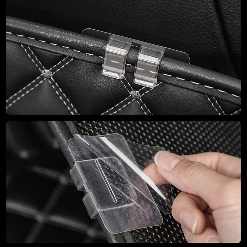 Fixation de tapis automobile en situation